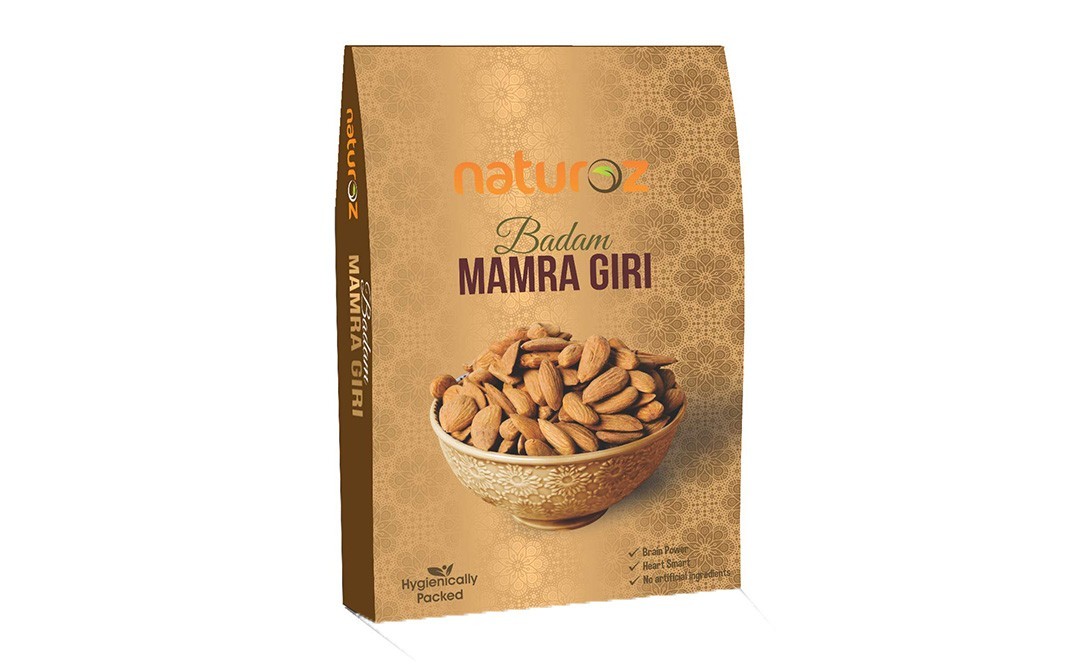Magic Nuts Naturoz Badam Mamra Giri    Pack  200 grams